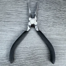 Olympia Tools 4.5" Pliers Long Nose Drop Forged Cushion Grip Tool