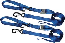 Ancra X-Series 1-1/4" Cam Buckle Tie Downs Blue