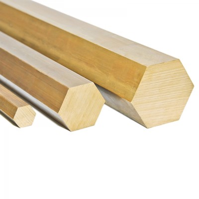 Messing Sechskant SW 19 mm - Sechskantstange 6kt 6-Kant Stab Profil Stange MS58