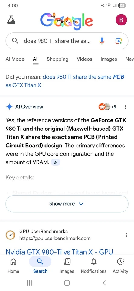 EVGA NVIDIA GTX Titan x 12GB GDDR5 GPU Maxwell Cuda Card Custom Hybrid Cooler - Image 2 of 2