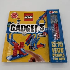 LEGO Gadgets Build 11 Machines Book with 58 LEGO Elements Bricks