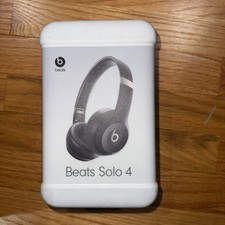 Beats - Solo 4 True Wireless On-Ear Headphones - Matte Black Apple Music includ