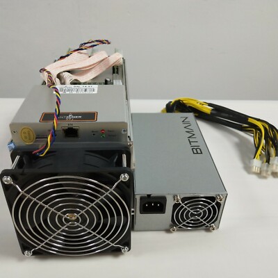 DHL BTC Miner AntMiner S9 13.5T With BITMAIN Power Supply Bitcoin Miner