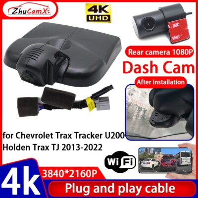 4K DVR Dash Cam Camera for Chevrolet Trax Tracker U200 Holden Trax TJ 2013-2022
