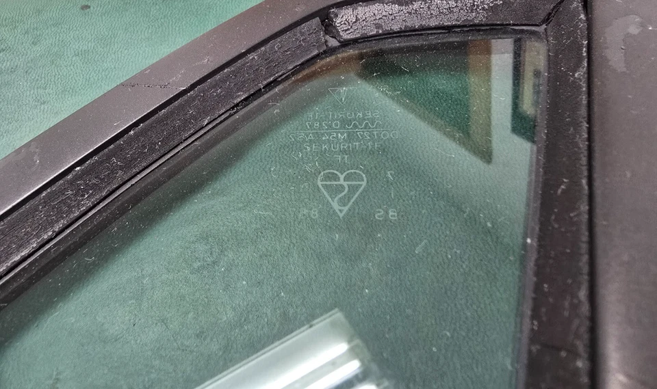 BONITO MARCO VENTANA PUERTA CONDUCTOR PORSCHE 911 TARGA ORIGINAL USADO #L1 Foto 4 de 4