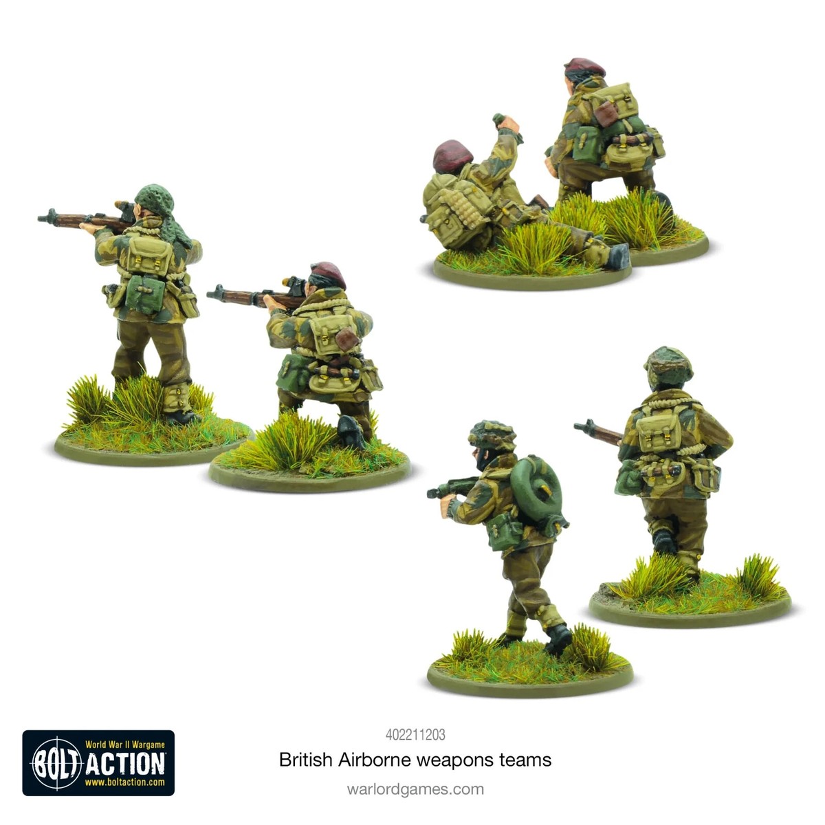 Bolt Action 402211203 British Airborne Weapons Teams (WW2