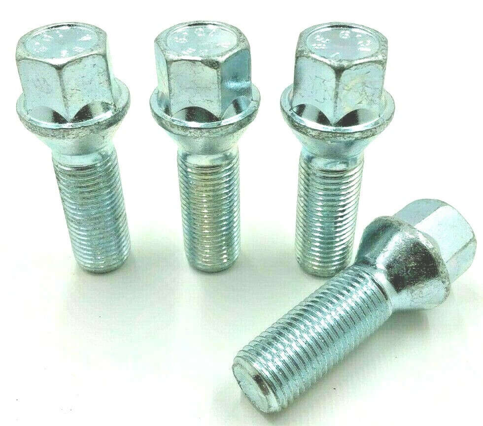 4 x ALLOY WHEEL BOLTS FOR MINI (200106) R50/R52/R53 (M12x1.5) STUDS