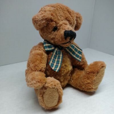 VTG Sunkid 64653 Lorsch Germany Stuffed Teddy Bear Jointed Tan