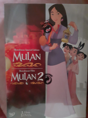 MULAN 1-2 FILM COLLECTION TEIL 1 & 2 DVD BOX DISNEY CLASSICS NEU/OVP