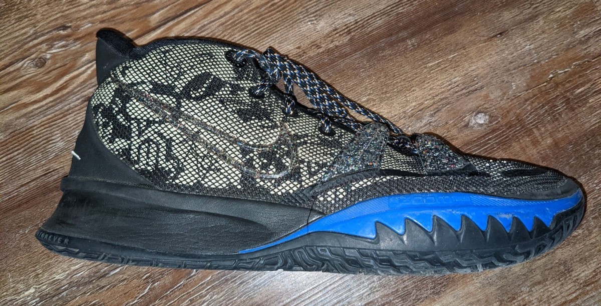 Nike Kyrie 7 Grind mens black lime ice sneakers size 10.5 | eBay