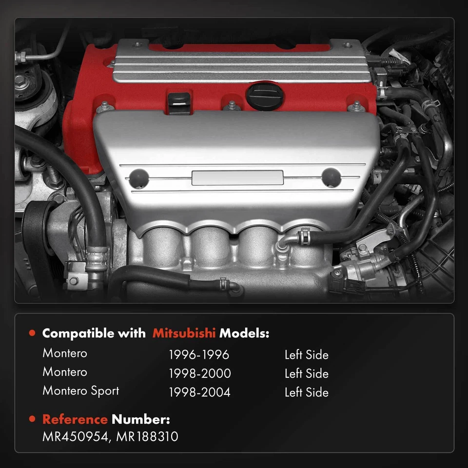 Colector de escape del lado del conductor para Mitsubishi Montero 1996 1998-2000 Montero Sport Foto 2 de 4