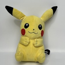Pikachu Pokemon Plush Purse Backpack 13" Adjustable Game Freak 2015 Nintendo