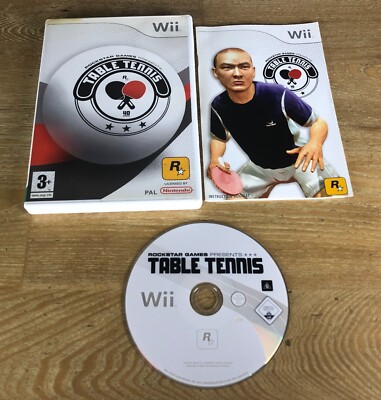 Nintendo Wii Rockstar Games präsentiert Tischtennis Wii Spiel PAL