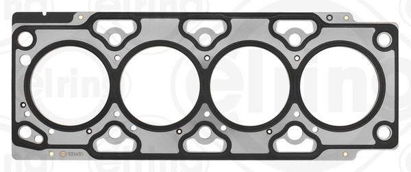 Elring 531.450 Dichtung, Zylinderkopf FüR Chevrolet, Daewoo, Hawtai, Holden,-image