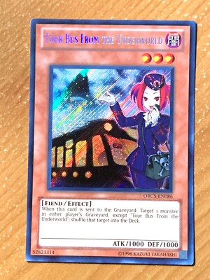 yugioh Tour Bus From the Underworld ORCS-EN086 Secret Unlimited Ed
