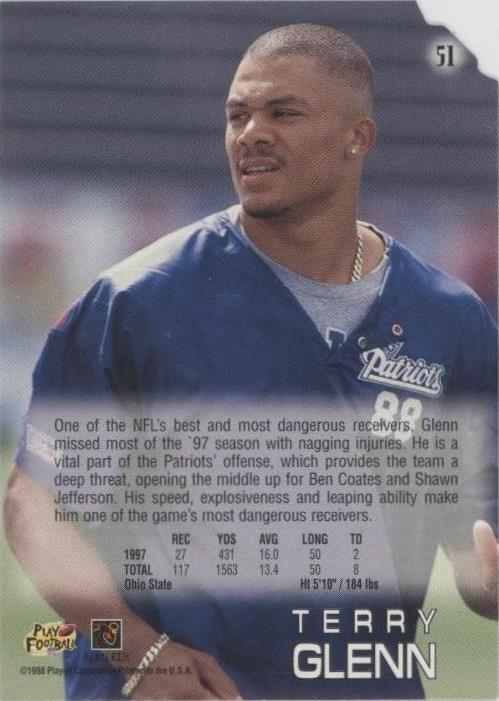 1998 Playoff Absolute Retail Terry Glenn #51 for sale | eBay