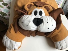 Discovery Toys "Spencer" Lion Shape plush Reading Pillow with large book pocket