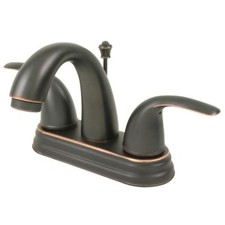 Ultra Faucets UF4501 Vantage 4" Centerset 2-Handle Bathroom Sink Faucet, ORB