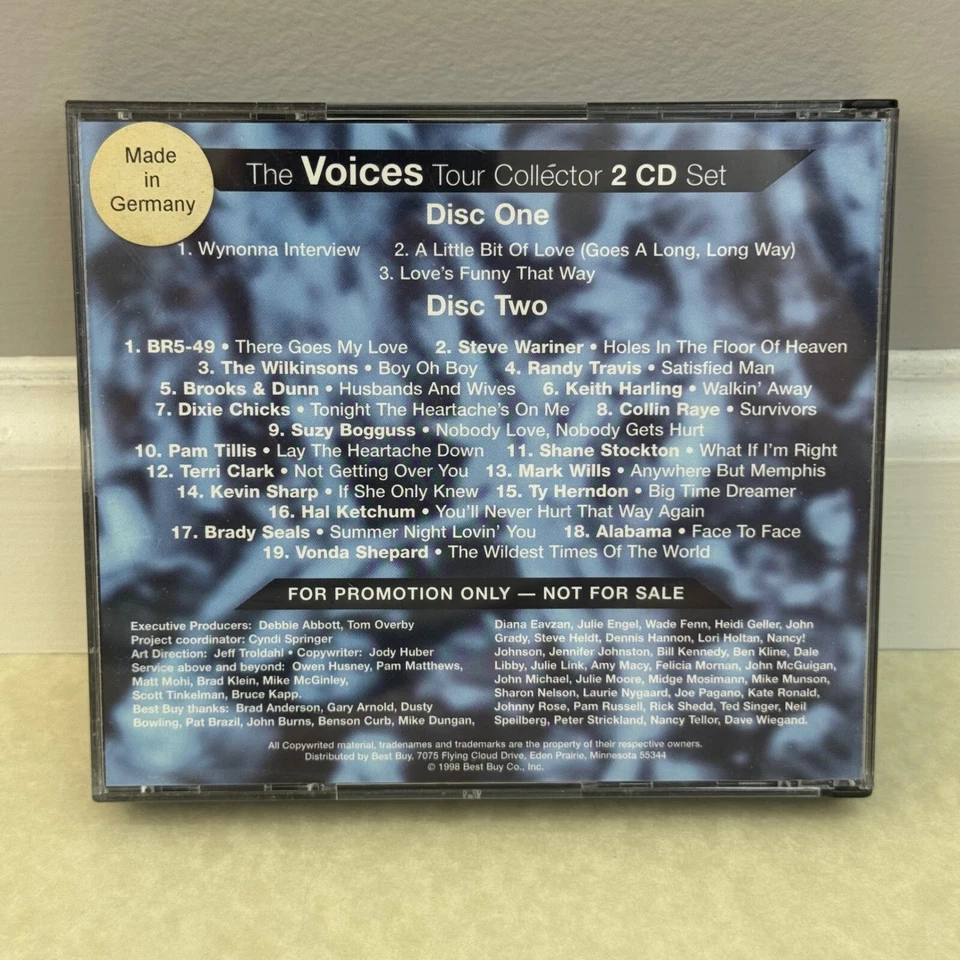 Best Buy The Voices Tour Collector's 2-CD Set Summer Tour 1998, Varous Artists Foto 2 de 4