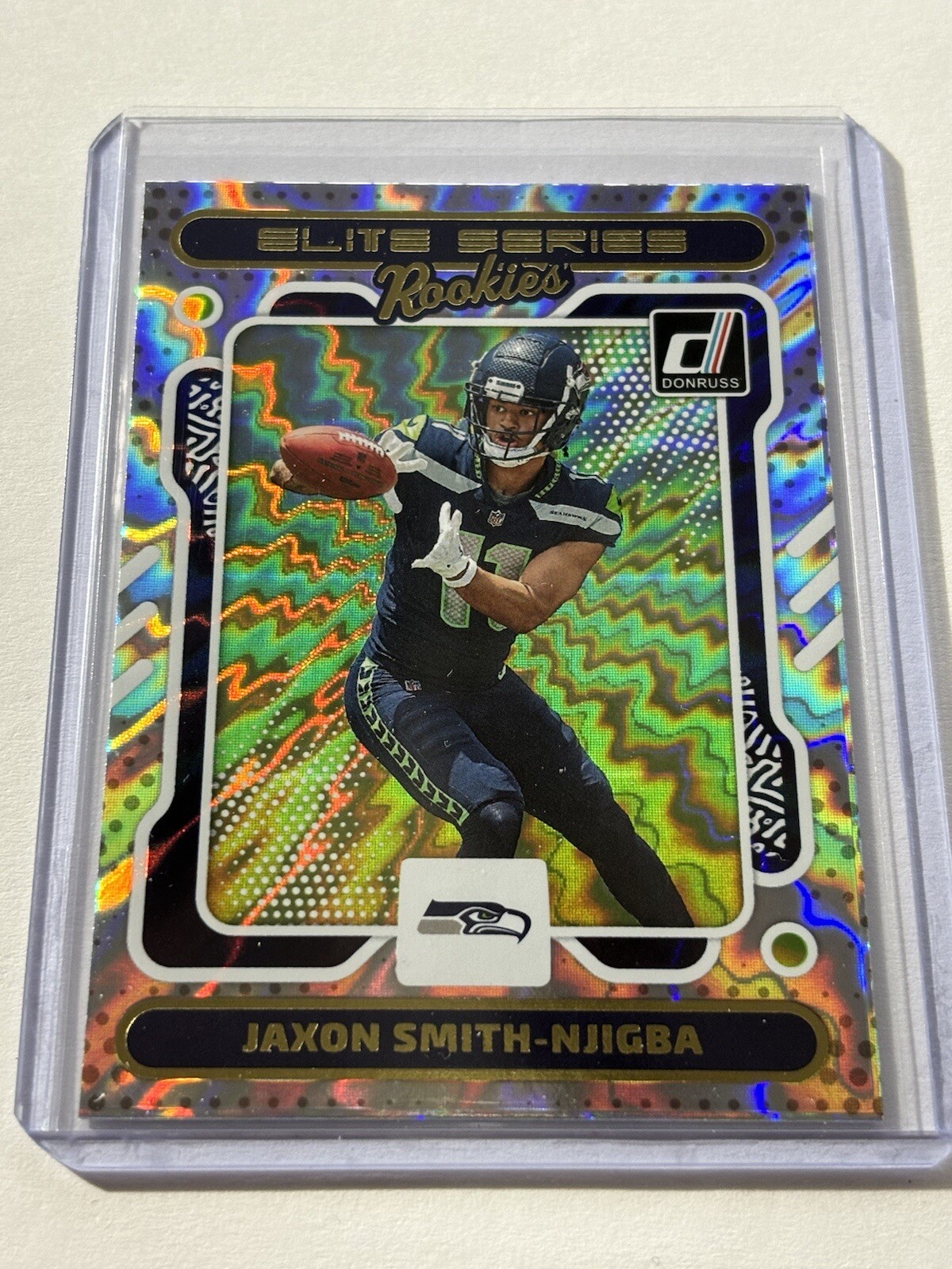 2023 Donruss JAXON SMITH NJIGBA Elite Series RC SP Seahawks🔥