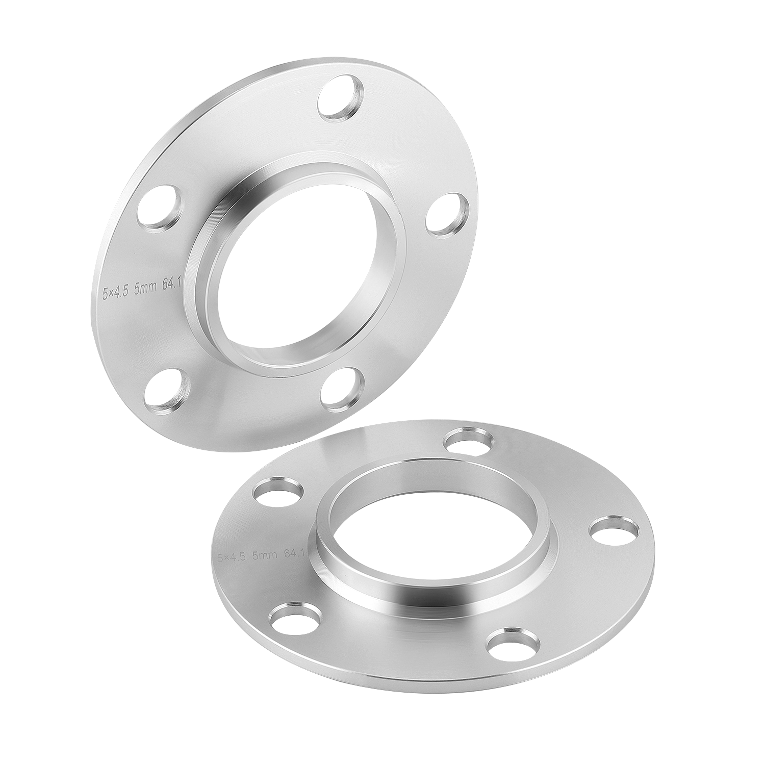 2pc 5mm Hubcentric Wheel Spacers 5x114.3 5x4.5" 64.1 Hub to 73.1