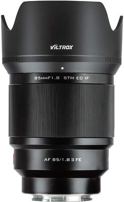 VILTROX 85mm F1.8 Mark II STM Full Frame AF Lens for Sony E-Mount Cameras