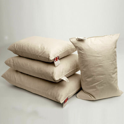 x Duck Feather Cushion Pads Inner insert scatter Oblong 14" x 22