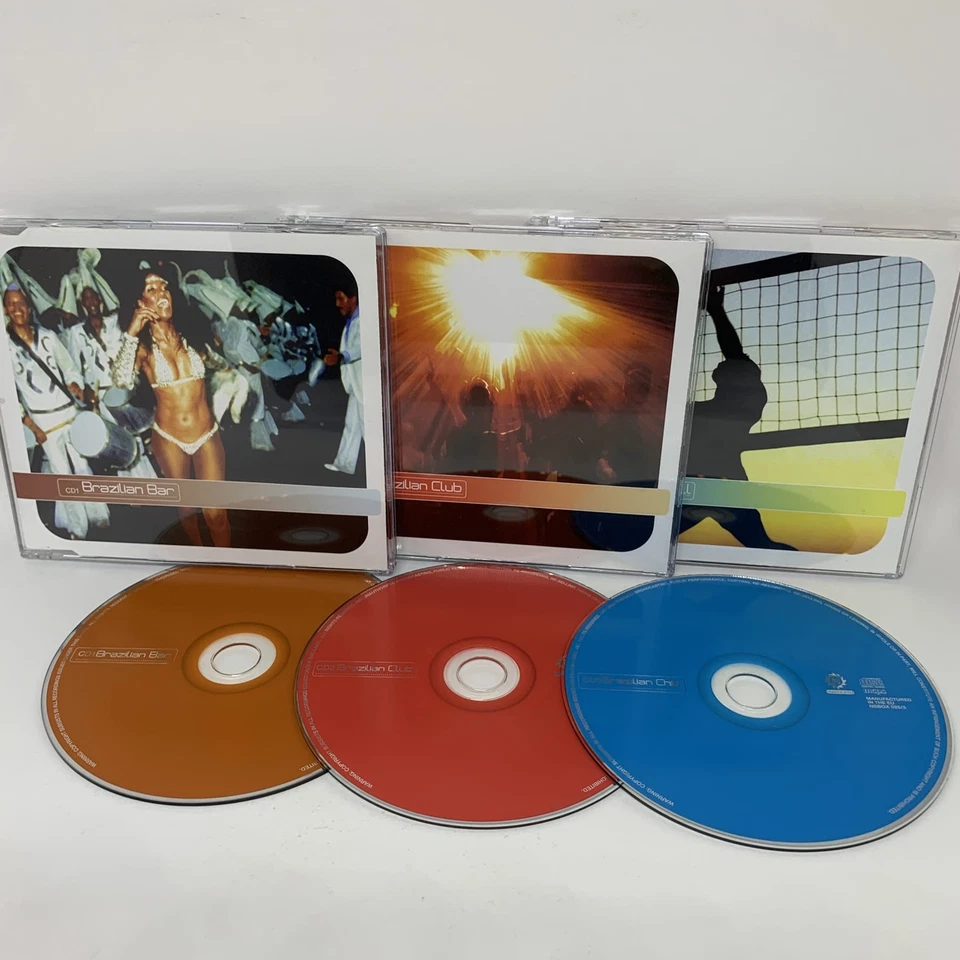 BEGINNER'S GUIDE TO BRAZILIAN LOUNGE *3 Disc* CD COMPILATION Good Cond FREE POST - Image 3 of 4