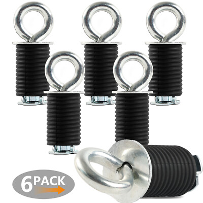 6X Fixed Anchors Tie Down For Polaris RZR  ATV UTV Bundle Cargo Lock & Ride Hook