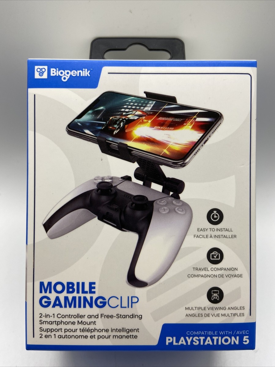 Mobile Gaming Clip Smart Phone Mount for Controller PlayStation