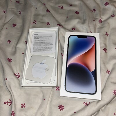 Empty Box for iPhone, 14 PLUS Box Only