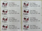 Valentine's Personalized Return Address Labels, 2.625" x 1", Stickers Beagle