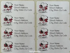 Valentine's Personalized Return Address Labels, 2.625" x 1", Stickers Beagle