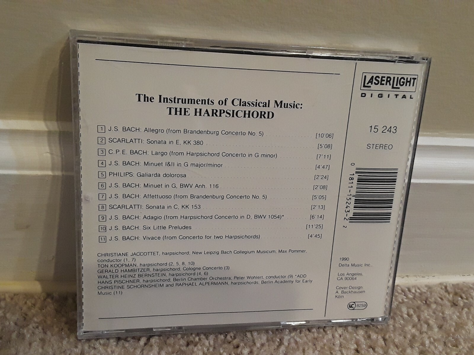 Cds Instrumnets The Instruments of Classical Music, Vol. 9: The Harpsichord (CD, Jun ...