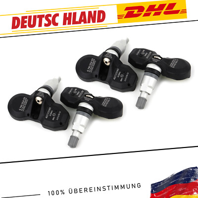 4x Reifendrucksensoren RDK RDC Sensor Für BMW 5er F10 F11 6er F12 7er F01 F02 X3