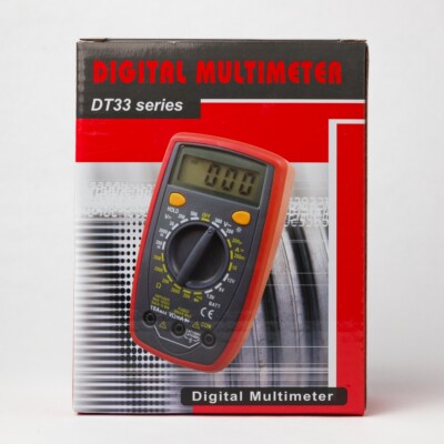 AstroAI Multimeter DT33 Series Digital Multimeter with DC AC Voltmeter - New