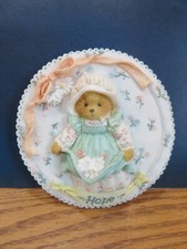 1994 CHERISHED TEDDIES COLLECTORS PLATE - HOPE 6.5 Inches--NEW BUT NO BOX-