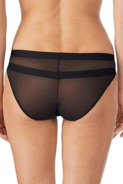 Bikini moderno de malla para mujer Le Mystere 290471 3384 negro talla pequeña Foto 2 de 2