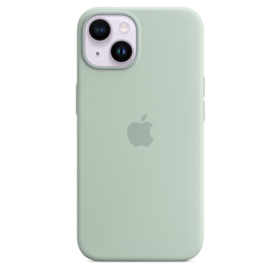 Offizielle Apple iPhone 14 Plus Hülle Silikon MagSafe Sukkulente MPTC3ZM/A UVP 49£
