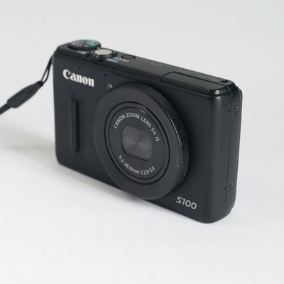 美品Canon PowerShot S100 Canon PowerShot S100 Digital Camera Black 12.1 Megapixels 5x