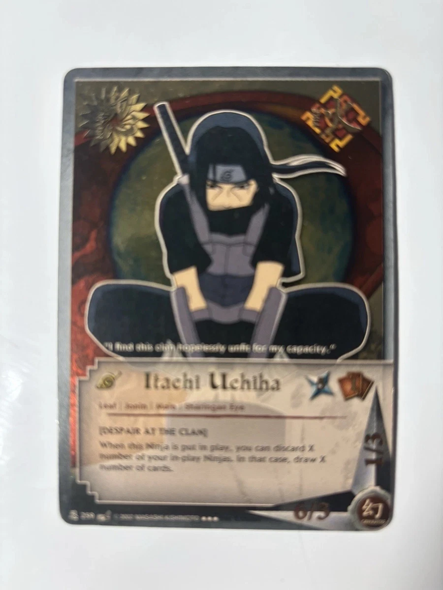 Naruto CCG Bandai Super Rare Individual Collectible Card Game