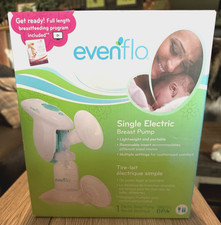 Evenflo 2900 Single Electric Breast Pump Portable Lightweight Fingertip Control