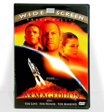 Armageddon DVD, 1998, Widescreen Like New   Bruce Willis Liv Tyler