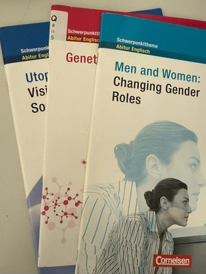 3x Schwerpunktthema Abitur Englisch: Genetic Engineering Textheft