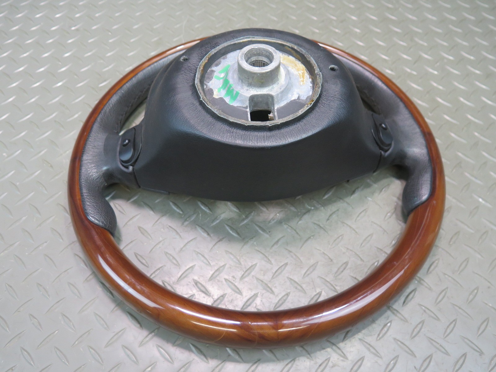 2008-2012 MASERATI GRANTURISMO S M145 LEATHER WOOD STEERING W SWITCH