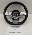 2019-2023 Mercedes W205 C300 Steering Wheel w/ Paddle Shifters OEM A0050004599