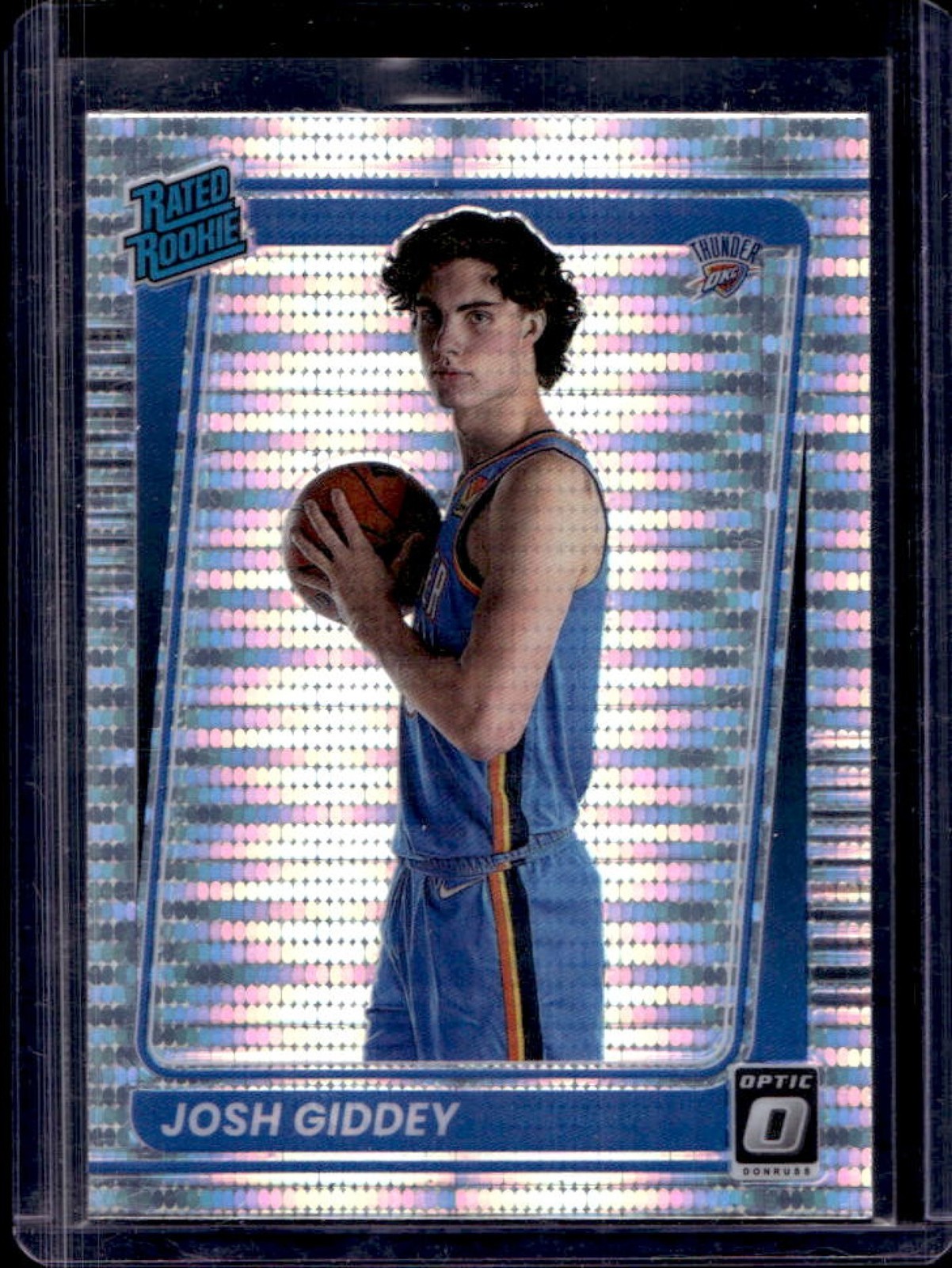 2021-22 Donruss Optic Josh Giddey Target Box Set Prizm RC #152 Thunder
