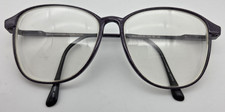 Marchon MOD-CFG-34 Eyeglasses FRAMES ONLY Color 185 Black Purple 55-14-140