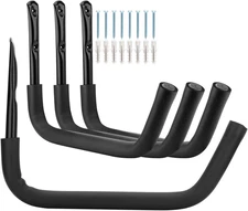 Kayak Storage Hook, Heavy Duty Steel Kayak Storage Rack, Wall Mount Garage Ha...