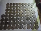 76 Franklin Half Dollar 90% Silver Lot of 76 Coins 1950-1963 Liberty Bell Design